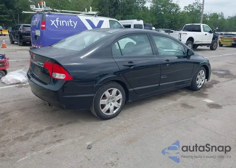 2010 Honda Civic Lx from USA, damaged, VIN 2HGFA1F53AH537525